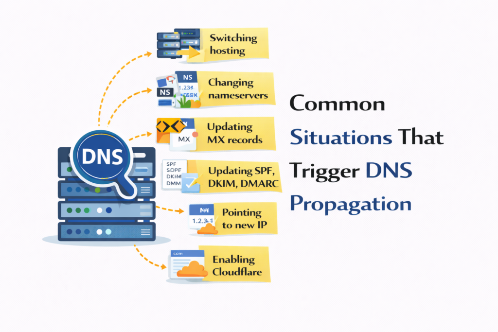 Common Situations That Trigger DNS Propagation
