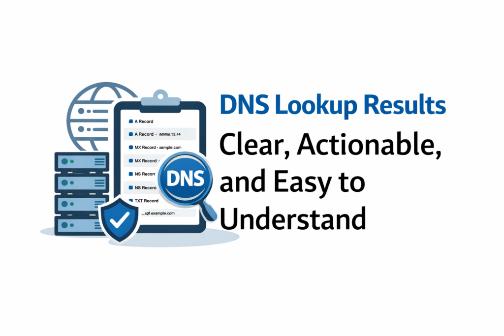 DNS Lookup Results – Clear, Actionable, and Easy to Understand