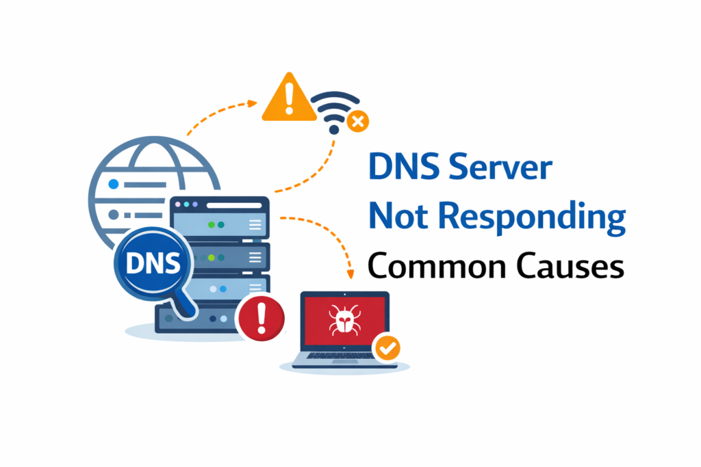 DNS Server Not Responding – Common Causes