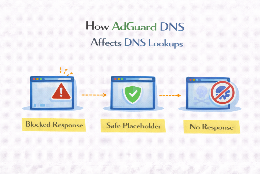 How AdGuard DNS Affects DNS Lookups