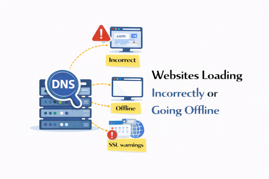 Websites Loading Incorrectly or Going Offline